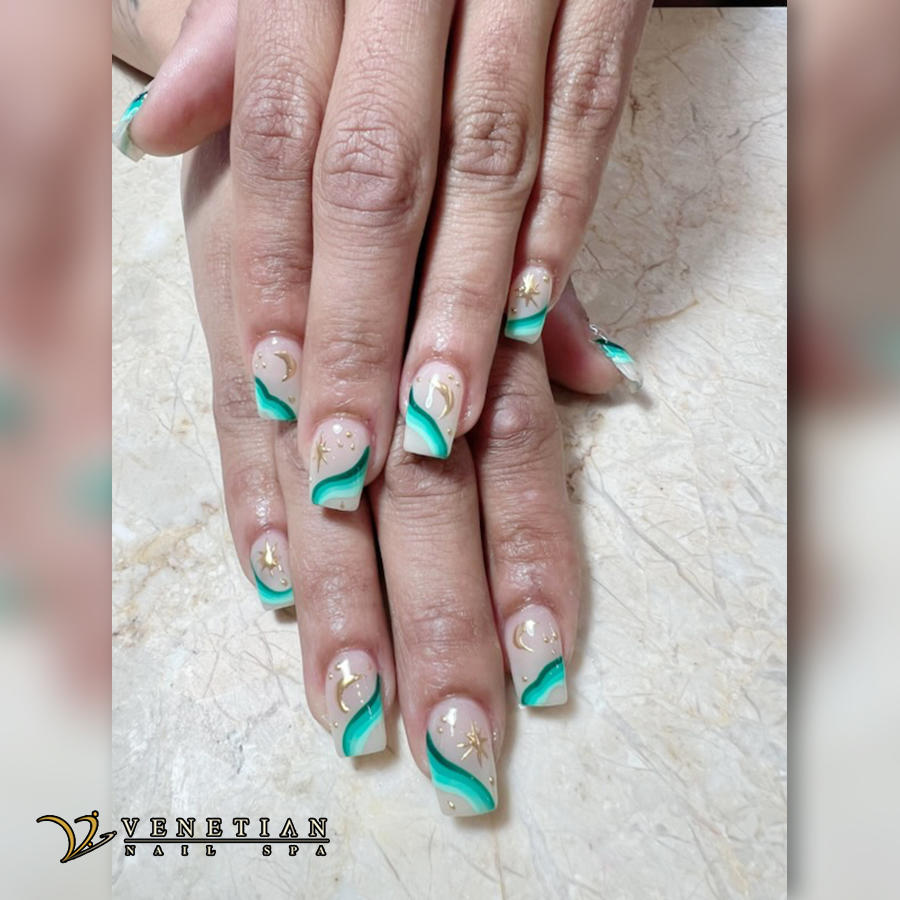 Beautiful summer nails